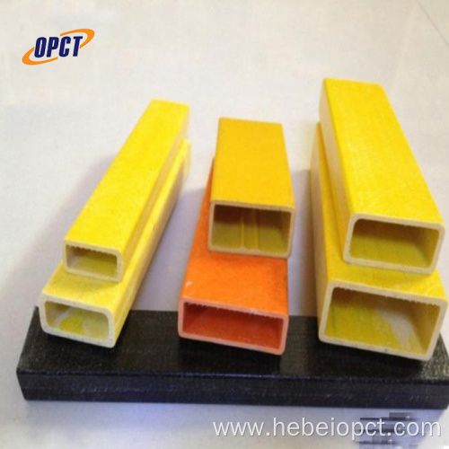 Frp grp fiberglass reinforced plastic rectangular tube